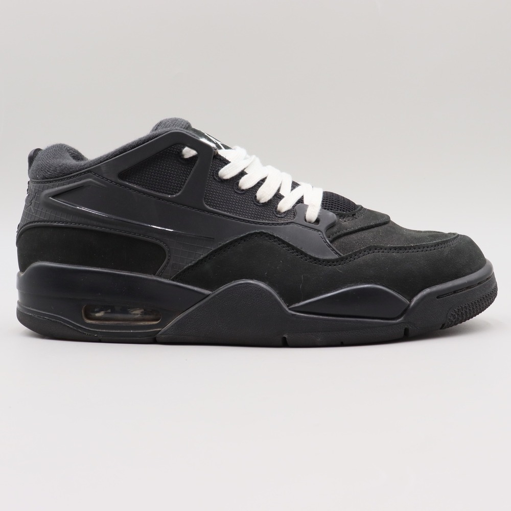 Nike Air Jordan 4 RM Black Cat FQ7939-004 Mens Size 9.5 Sneakers *No Insoles